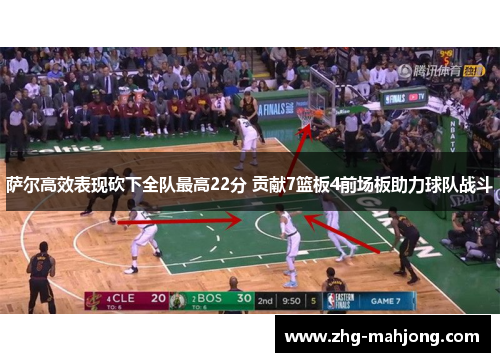 萨尔高效表现砍下全队最高22分 贡献7篮板4前场板助力球队战斗