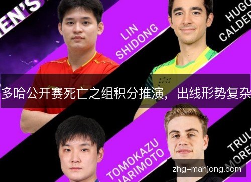 多哈公开赛死亡之组积分推演，出线形势复杂